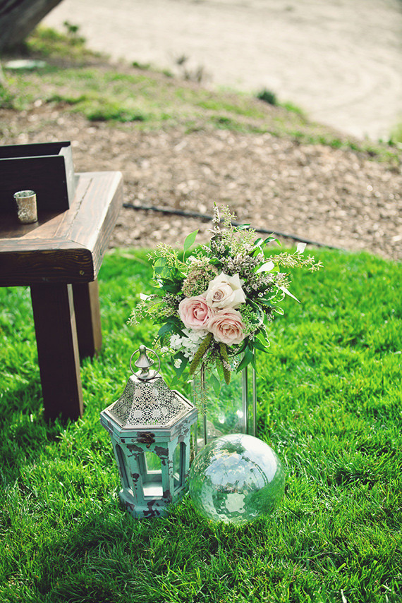 Beach flower decor