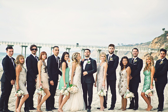 Art Deco Southern California wedding Wedding Inspiration