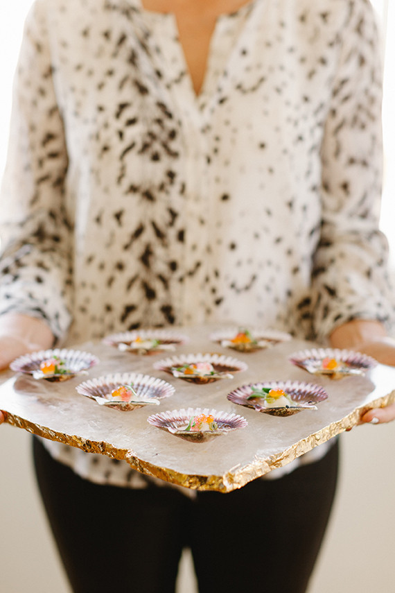 Modern Kate Spade dinner party Wedding Inspiration
