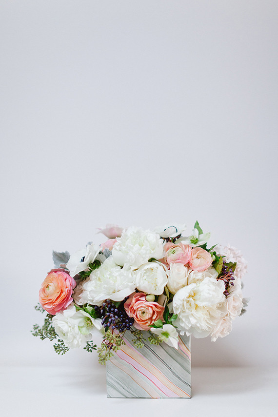 Modern Kate Spade dinner party Wedding Inspiration