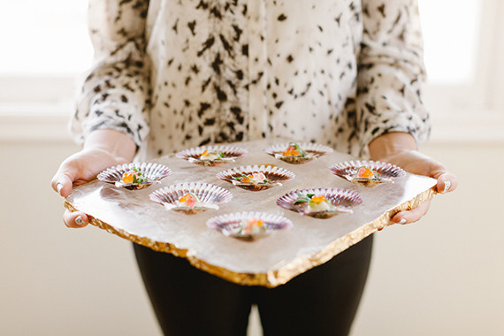 Modern Kate Spade dinner party Wedding Inspiration