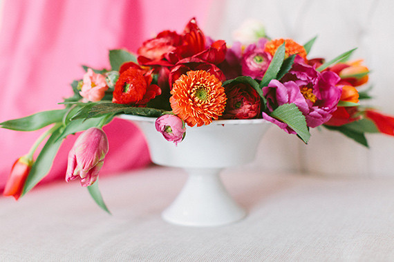 Pink, gold and aqua party inspiration Wedding Inspiration
