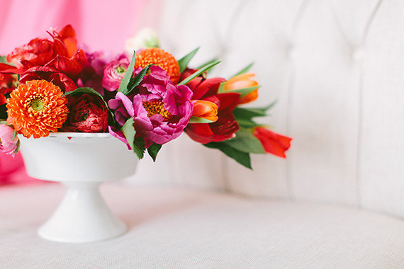 Pink, gold and aqua party inspiration Wedding Inspiration