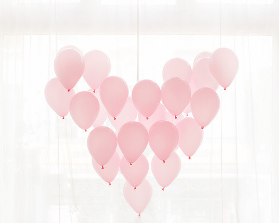 Pink balloons