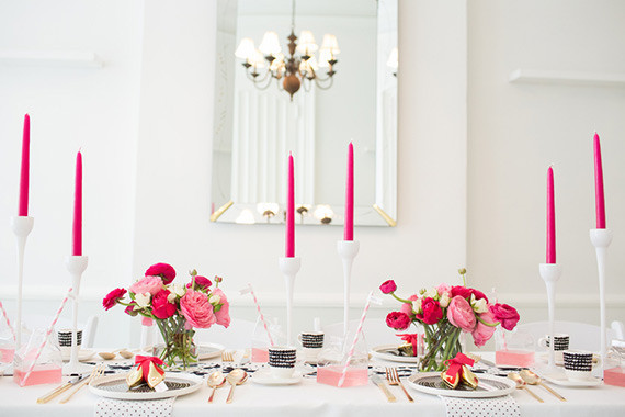 Modern bridal shower ideas
