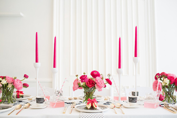 Modern bridal shower ideas