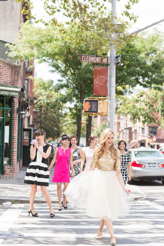 Modern bridal shower ideas