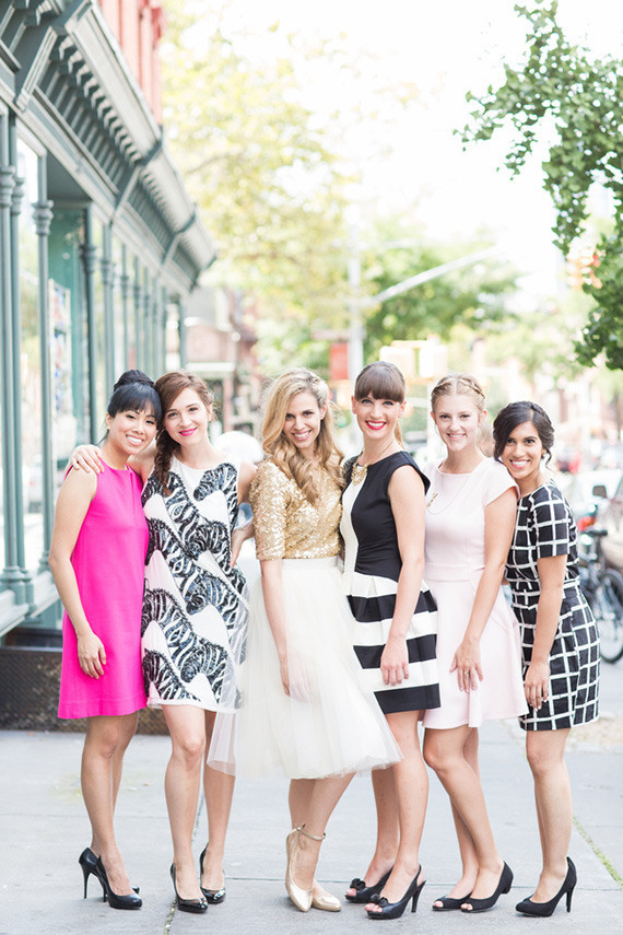 Modern bridal shower ideas