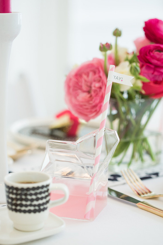 Modern bridal shower ideas