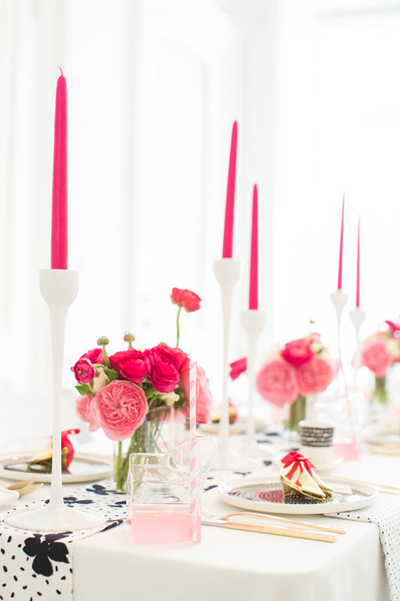 Modern bridal shower ideas