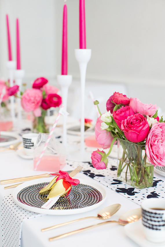 Modern bridal shower ideas