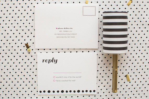 Modern bridal shower ideas