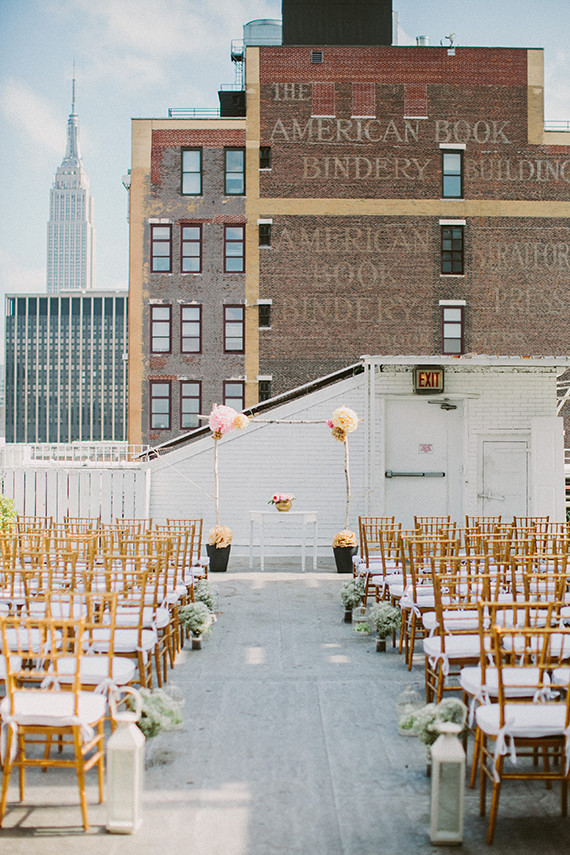 New York City loft wedding Wedding Inspiration