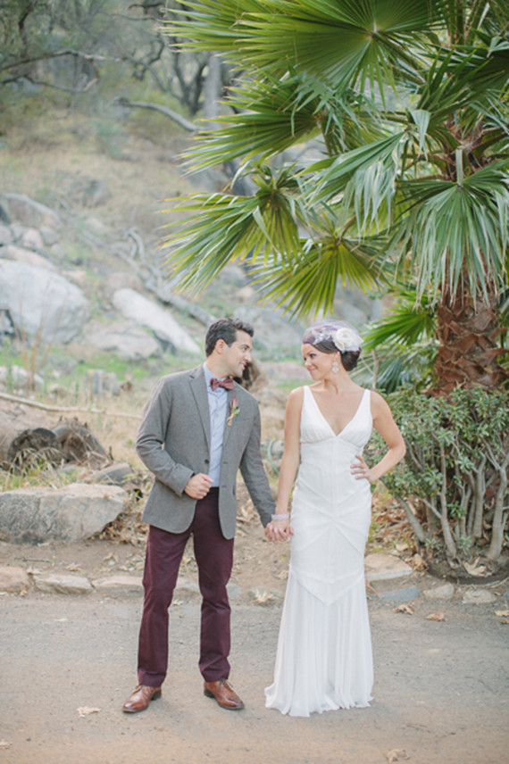 Southern California ranch wedding portrait