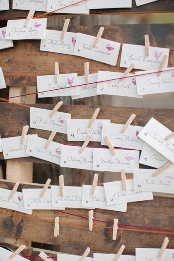 Escort cards