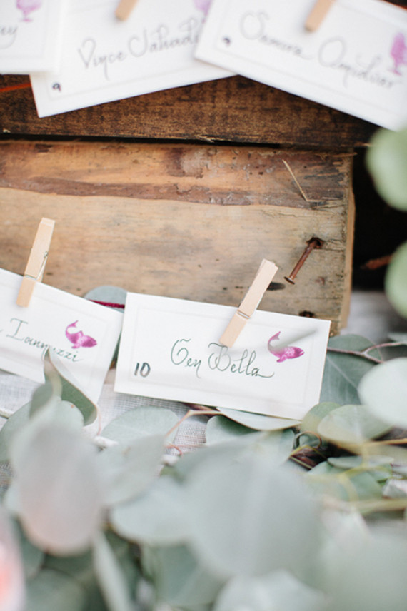 Escort cards Inspiration