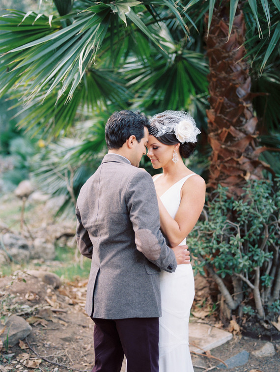 Southern California ranch wedding portrait