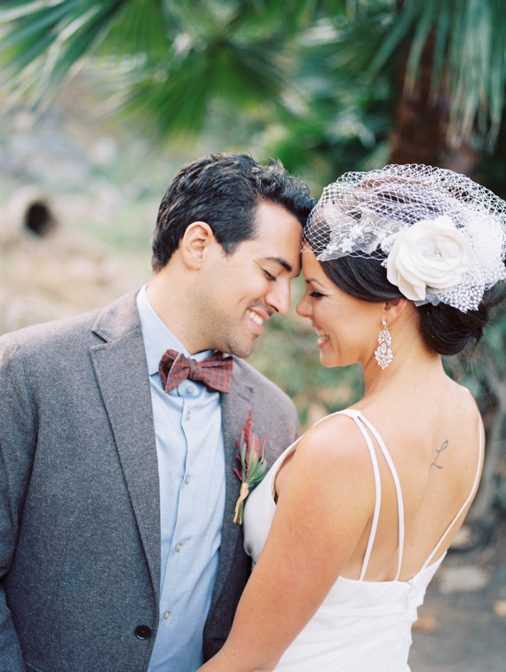 Southern California ranch wedding portrait