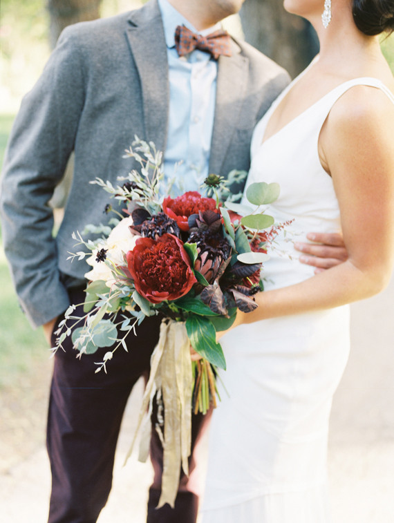 Southern California ranch wedding portrait