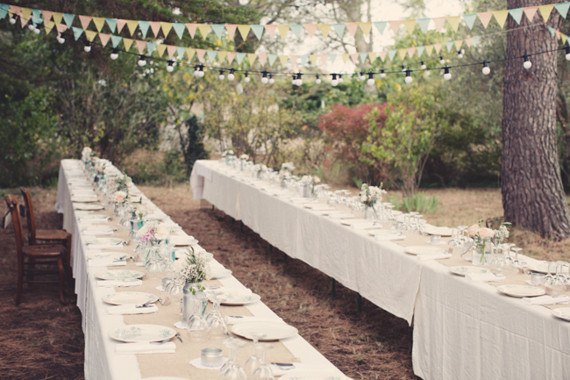 Backyard wedding in France Wedding Inspiration