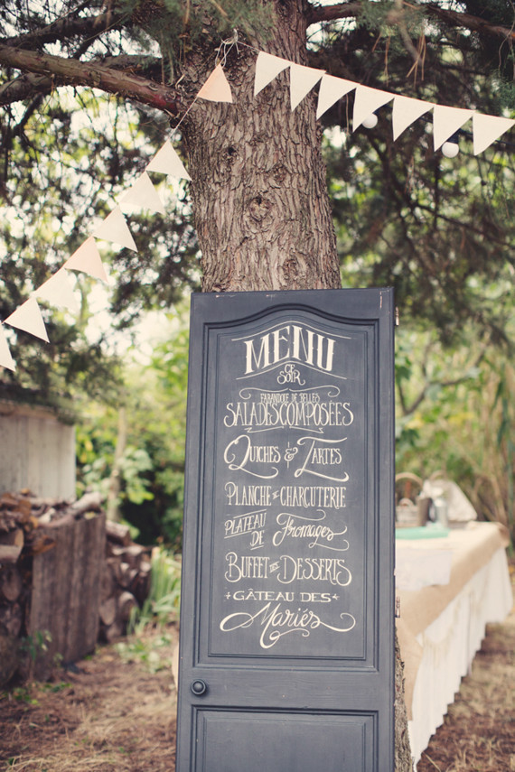 Backyard wedding in France Wedding Inspiration