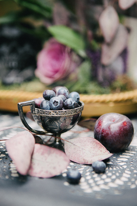 Dark, romantic wedding inspiration Wedding Inspiration