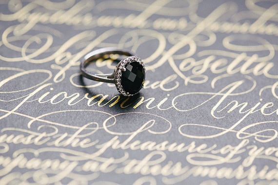 Dark, romantic wedding inspiration Wedding Inspiration