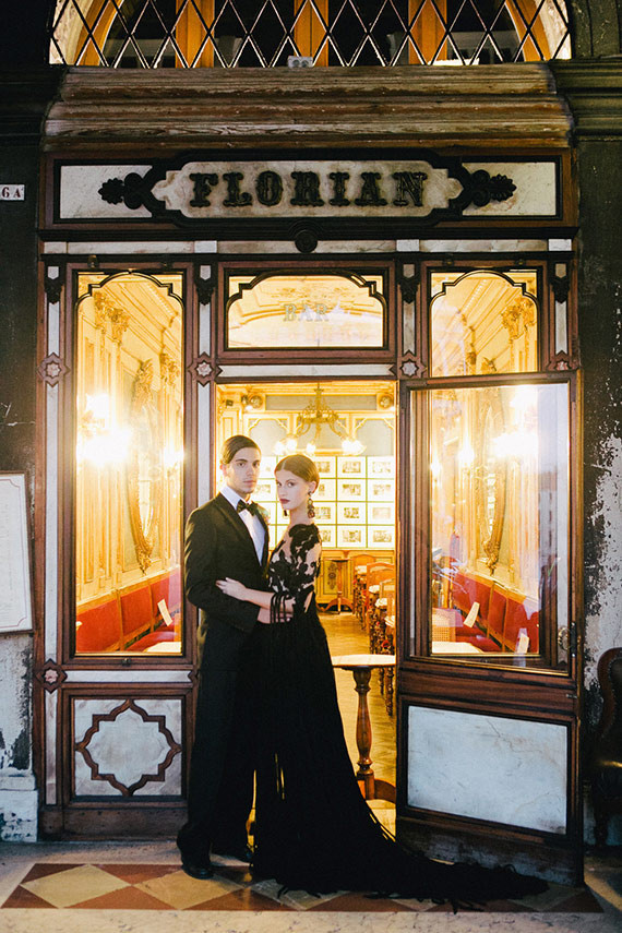 Dark, romantic wedding inspiration Wedding Inspiration