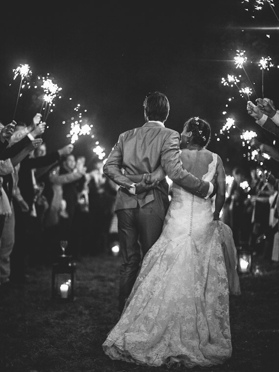 Sparklers Wedding Inspiration