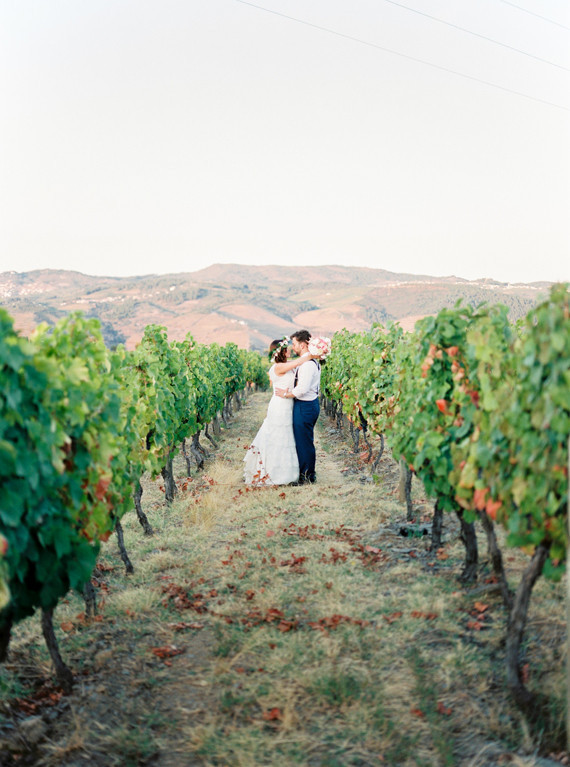 Elegant Portugal vineyard wedding Wedding Inspiration