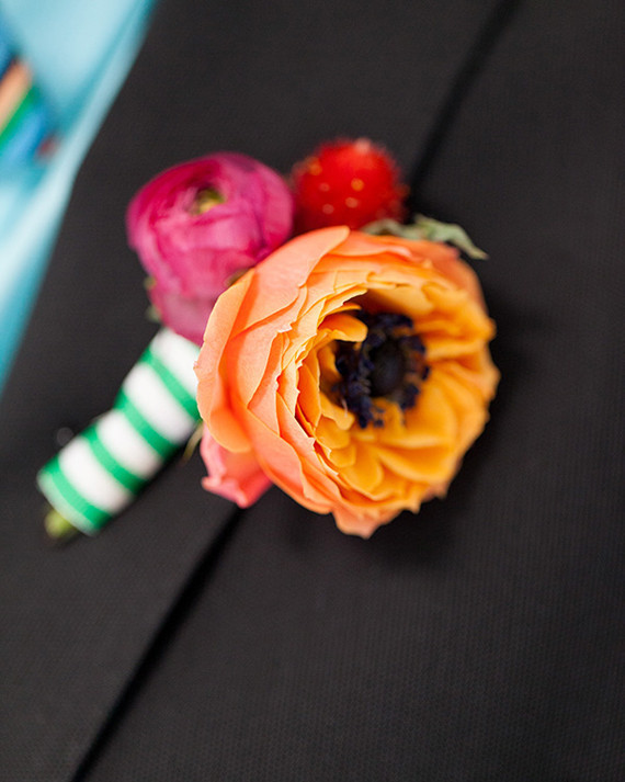Modern, Colorful Wedding Ideas