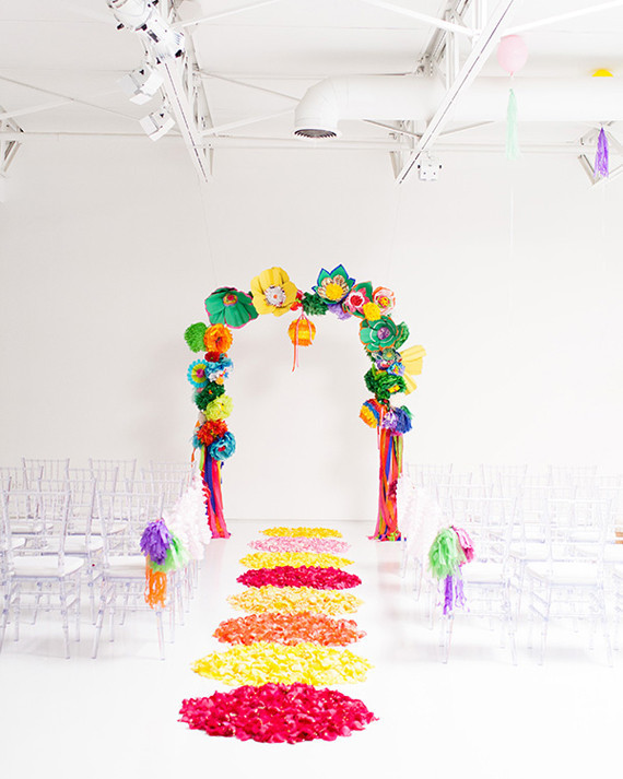 Modern, Colorful Wedding Ideas Inspiration
