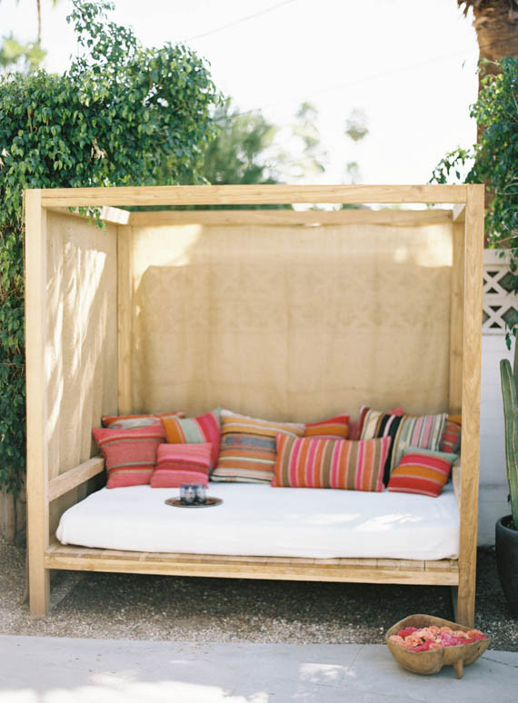 tropical wedding lounge