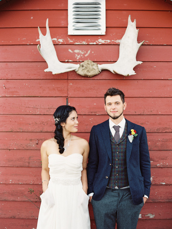 Rustic Fall Wedding Portraits