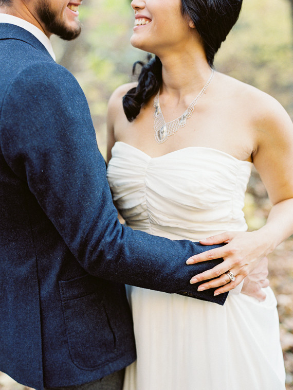 Rustic Fall Wedding Portrait