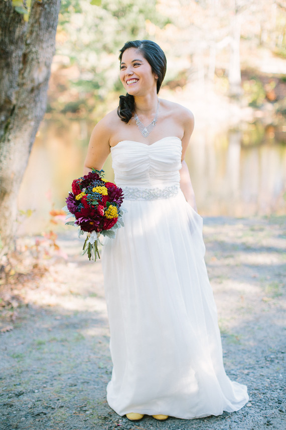 Rustic Fall Wedding Dress Inspiration