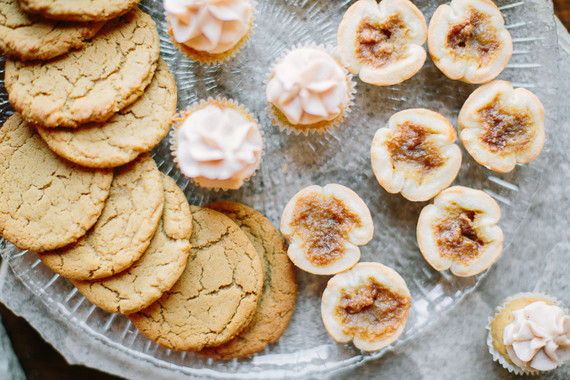 Rustic Fall Wedding Food