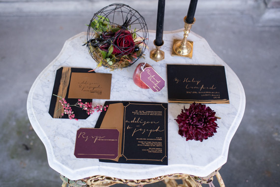Enchanted masquerade wedding inspiration Wedding Inspiration