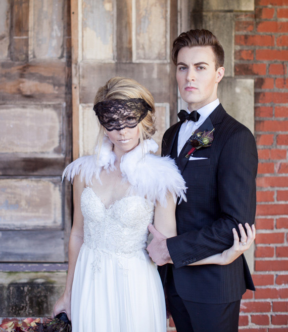 Enchanted masquerade wedding inspiration Wedding Inspiration