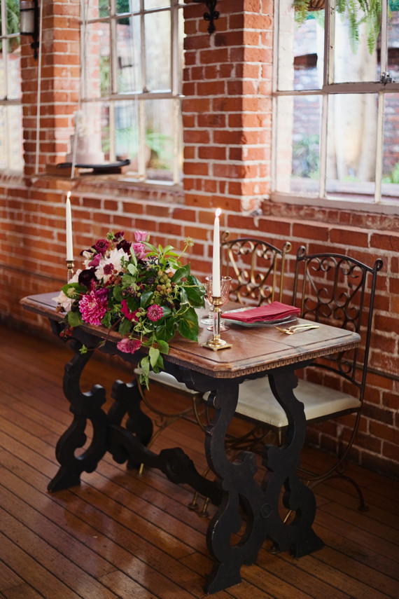 Fall berry color wedding inspiration Wedding Inspiration