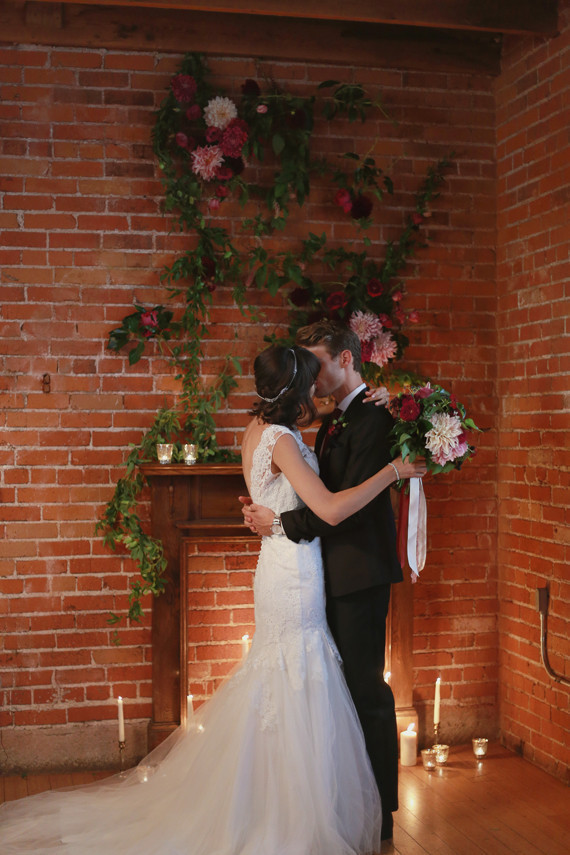Fall berry color wedding inspiration Wedding Inspiration