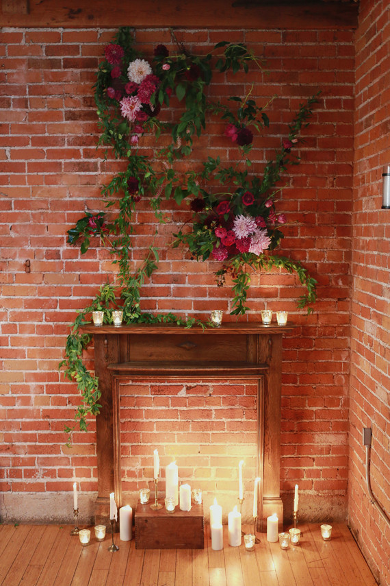Fall berry color wedding inspiration Wedding Inspiration