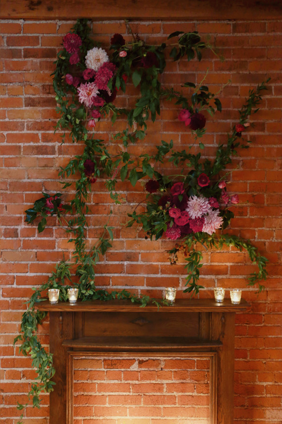 Fall berry color wedding inspiration Wedding Inspiration