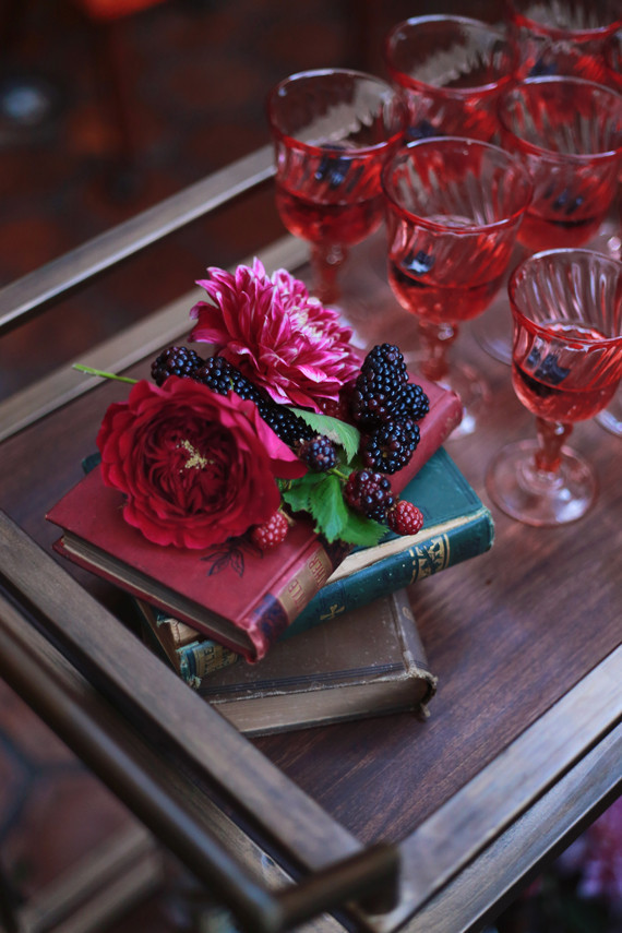 Fall berry color wedding inspiration Wedding Inspiration