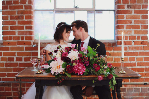Fall berry color wedding inspiration Wedding Inspiration