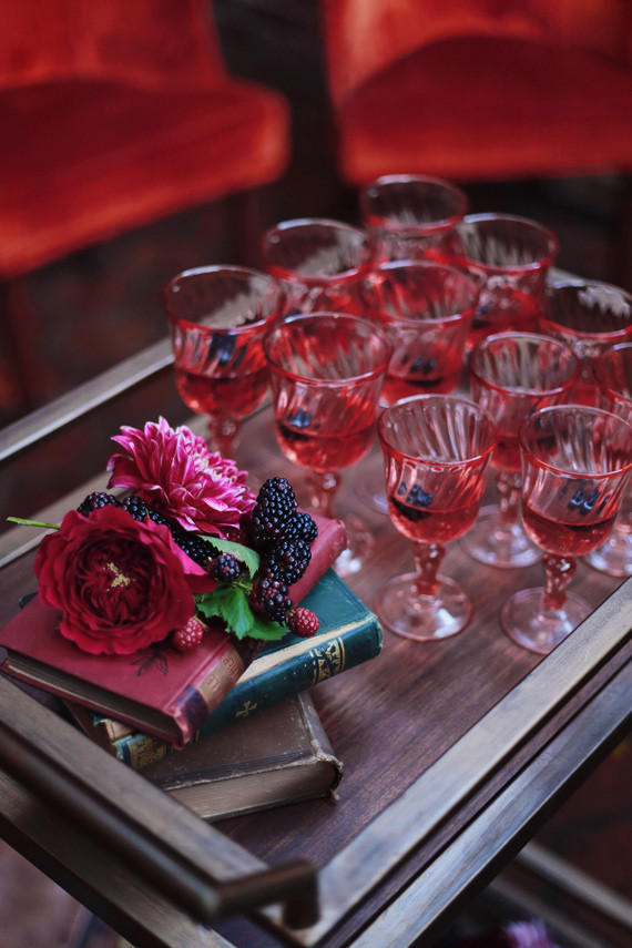 Fall berry color wedding inspiration Wedding Inspiration