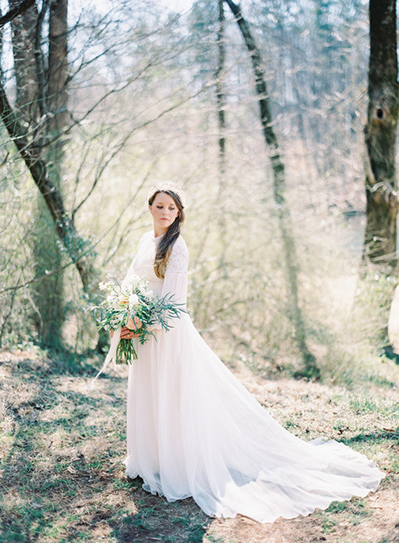 White Garden Wedding Inspiration Inspiration