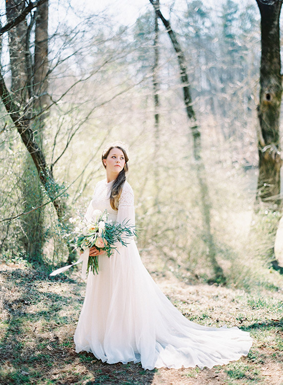 White Garden Wedding Inspiration Inspiration