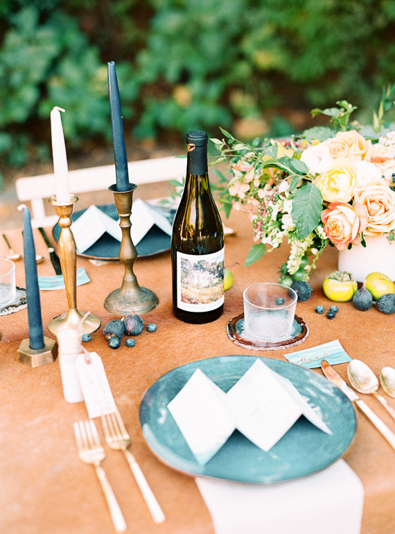 Bohemian jewel toned wedding inspiration Wedding Inspiration