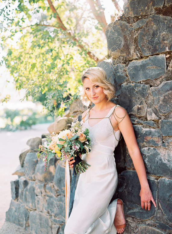 Bohemian jewel toned wedding inspiration Wedding Inspiration